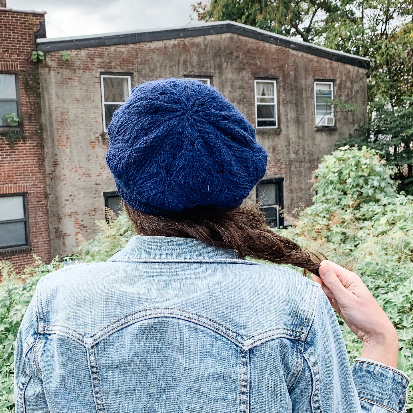 Year of Gifts Kit - Delphinium Beret