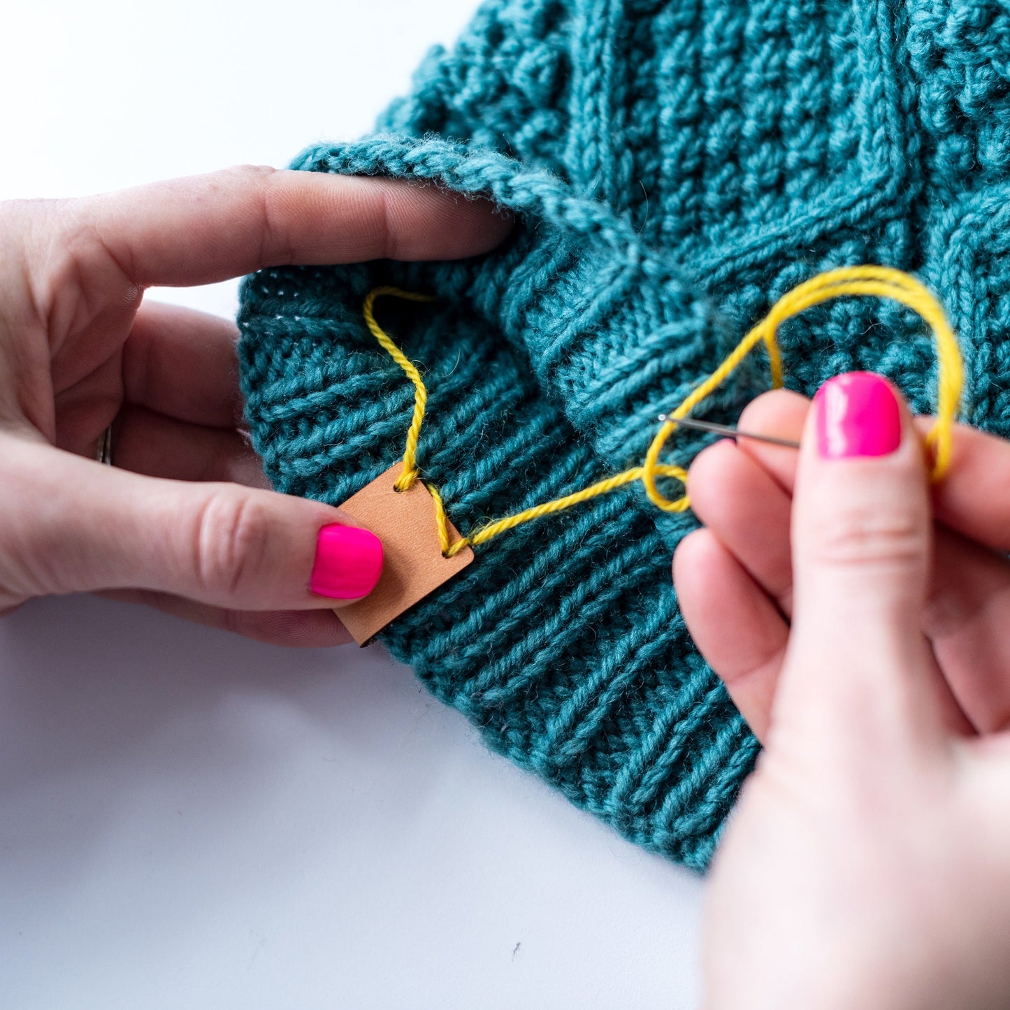 Kelbourne Woolens Leather Tag