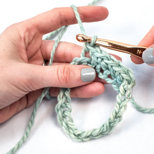 Crocheting a Tube