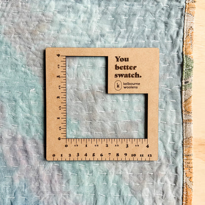 Large Knit Check