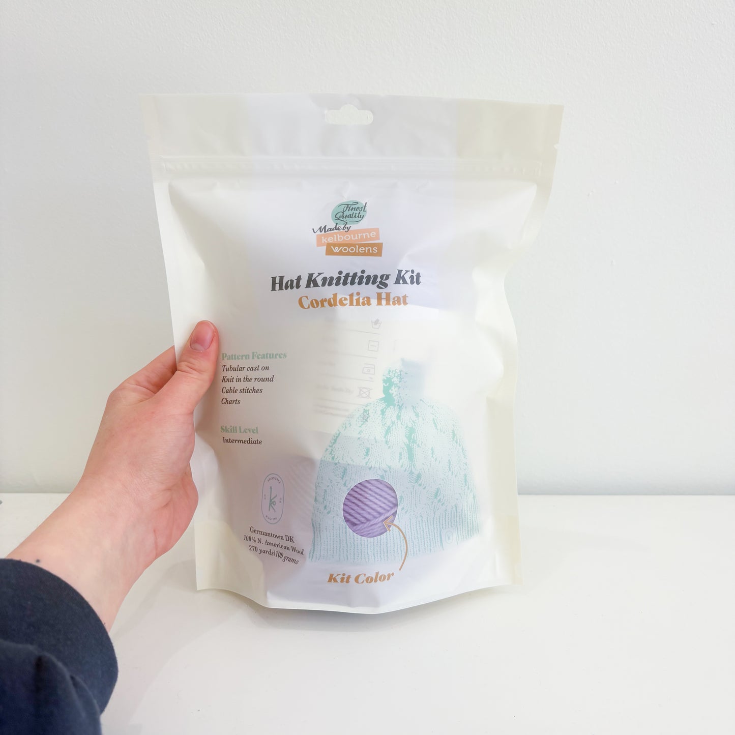 Year of DK Hats Cordelia Kit (yarn included)